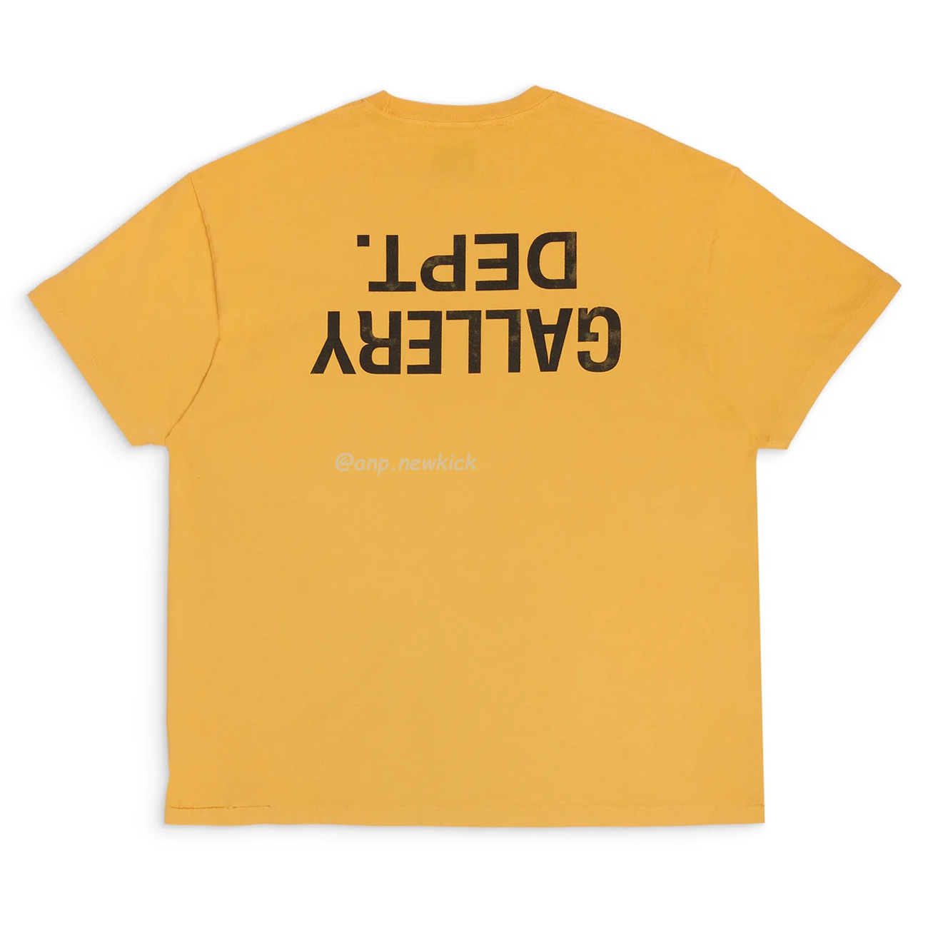 Gallery Dept Fucked Up Reverse English Logo Printed Short Sleeve T Shirt (6) - newkick.app